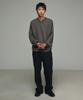 SIGNATURE V-Neck Relaxed Knit [Charcoal]