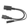 IEC320 C14 Male To C13 C7 Female Power Cord Waterproof IEC320 Power Cable for Projectors 100‑250V