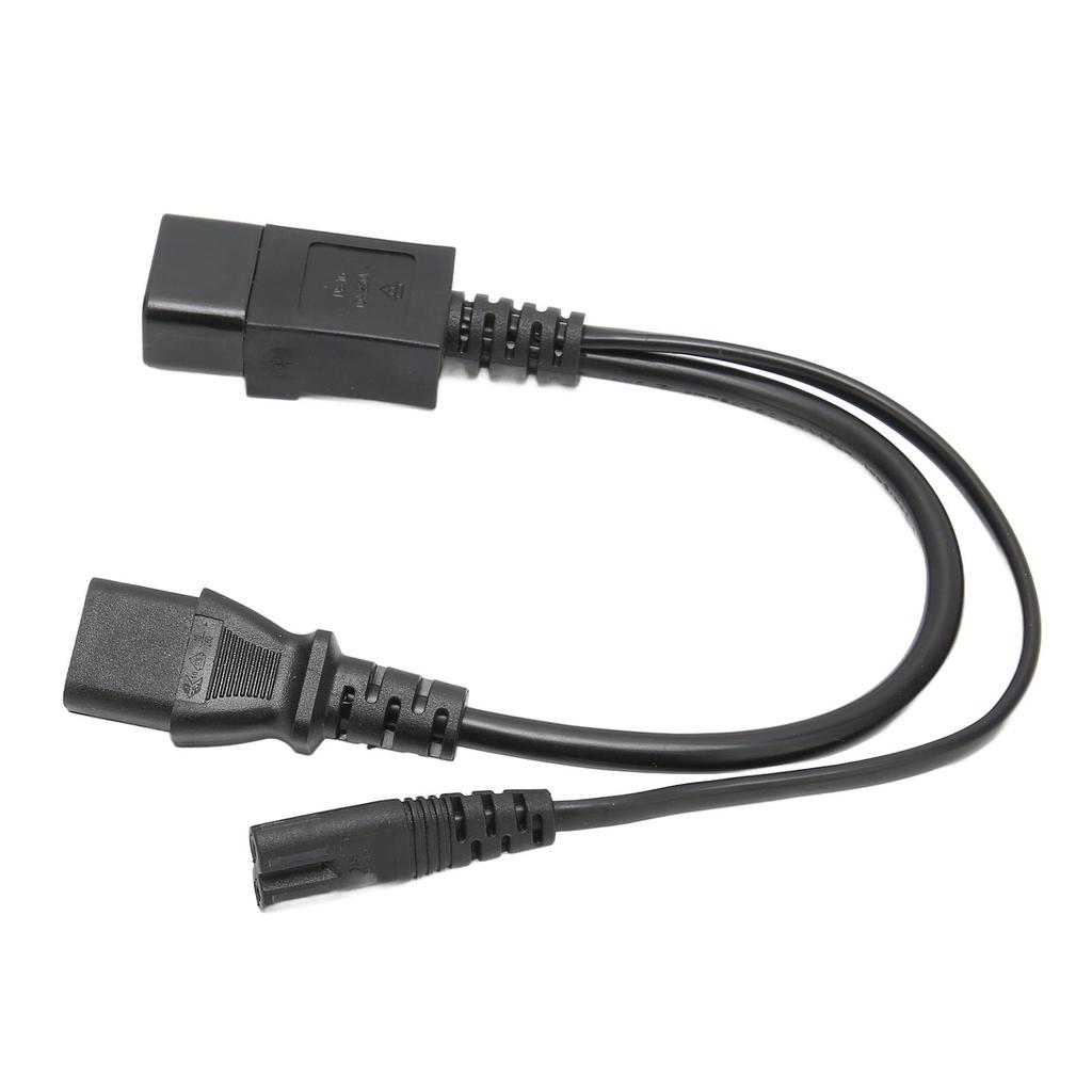 IEC320 C14 Male To C13 C7 Female Power Cord Waterproof IEC320 Power Cable for Projectors 100‑250V