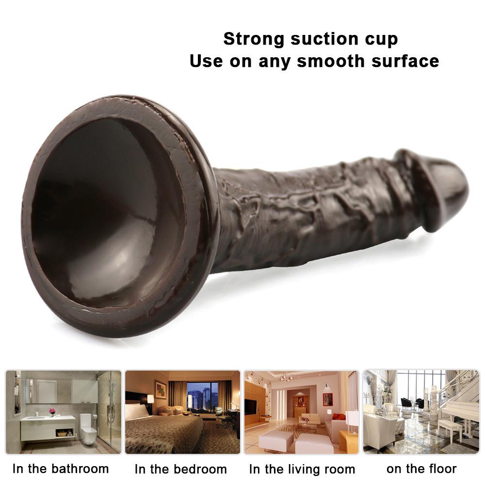 MINI Young Man Small Dildo Real Soft for Girl Beginner Masturbation Virgin Maiden Women Sex Toys Fake Penis Little Dick Boy Cock