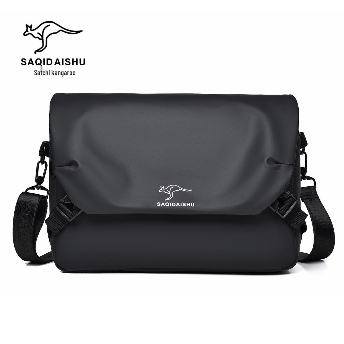 

Мужская водонепроницаемая минималистичная сумка кроссбоди Satchi Kangaroo – стильная вместительная сумка-мессенджер для путешествий синий