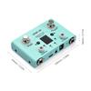 M VAVE LOST TEMPO Effect Pedal Drum   Looper Effector Mini 2 In 1 Looper   Drum Machine Double Footswitch Looper Pedal Looper Guitar Pedal 30 Drums