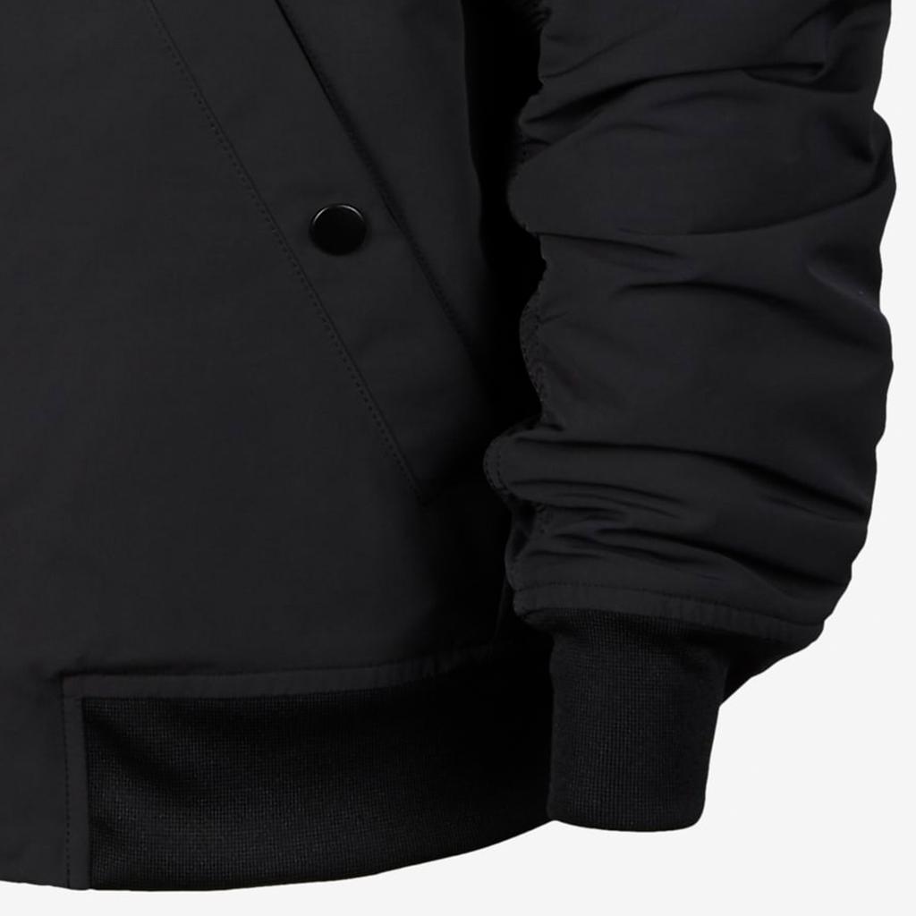Nike Jacket Embroidered Pattern Casual Long Sleeve Kids Jackets Black FZ6416010