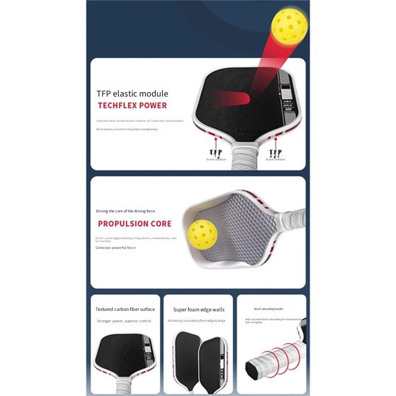 16mm 4th Gen Perseus Pickleball Paddle Thermoformed Explosive Powerful Tournament Racket