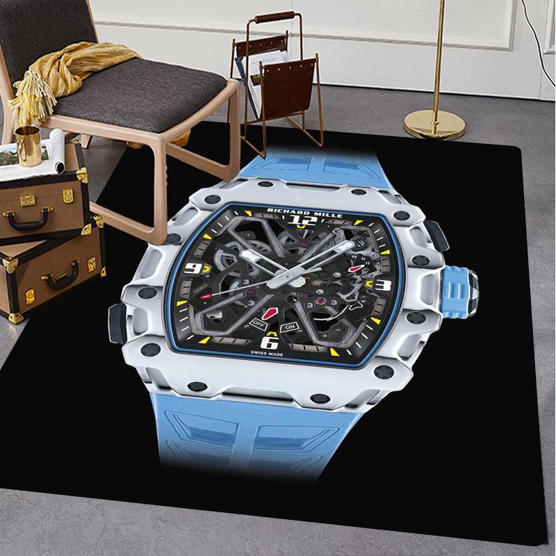 Swiss watch R-Richard Miller printed carpet high-end watch dial floor mat living room sofa room decorative art rugs