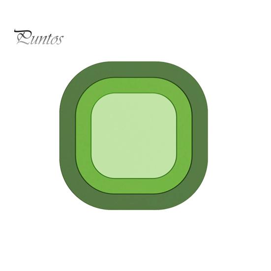 

Набор из 3 силиконовых магнитных подставок под приборы, термостойкие двухсторонние водонепроницаемые подставки под приборы для круглых столов, нескользящие подставки, гибкие подставки под стол с зелёный