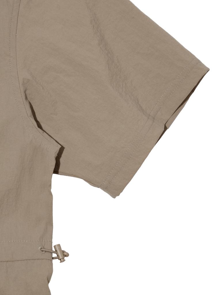 EIDER Tour Women'S Woven Short Sleeve Dress_Beige