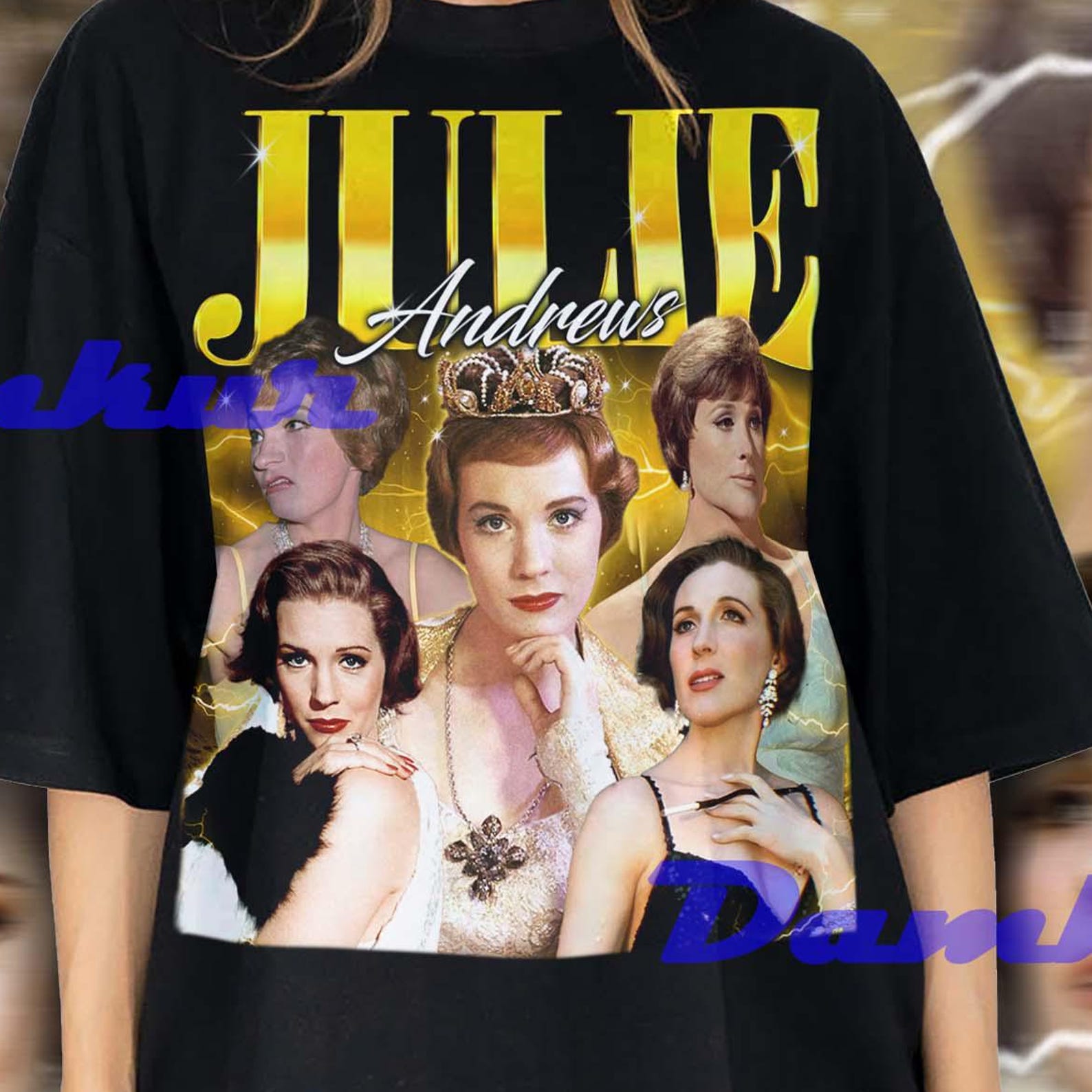 Julie Andrews Shirt, Julie Andrews Tshirt, Julie Andrews Fan Tees, Julie Andrews Retro T-shirt, Julie Andrews Merch Gift, Christmas Ideas M