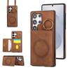 Magnetic Ring Crossbody Wallet Phone Case for Samsung Galaxy S25 Edge S24 Ultra S23 FE S22 Plus S21 S20 S10 Note 20 Flip Cover
