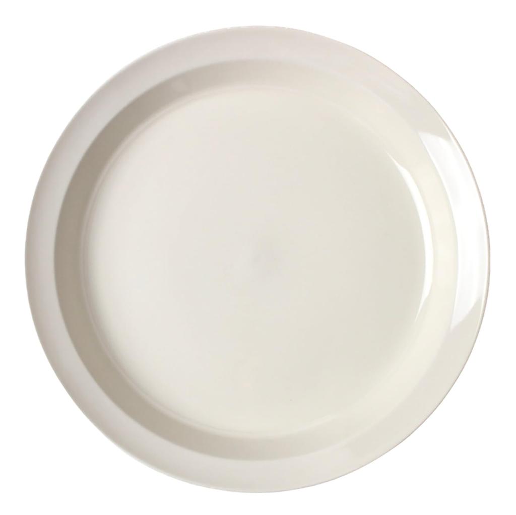 Yamaka Shoten Made In Japan Mino Ware POTTERY Easy To Scoop Flat Plate with Rim Dinner Plate with Rim Approximately Diameter 21 X Depth 3cm Re20 13th