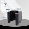 20 Stück Angelrutenhalter-Clips Billard Pool Queue Clips Kunststoff Angelruten-Clips Snooker Queue Fixierclips Langlebig