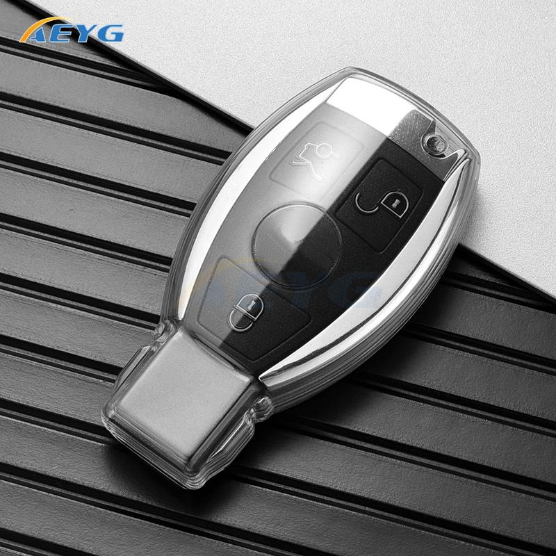 Tpu Car Key Case Cover Shell Fob For For Mercedes Benz A B C E Class Gls Gla Glk Glc Cls Cla Amg W204 W205 W212 W463 W176
