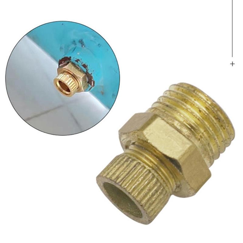 Valvole di Scarico in Ottone per Compressori d'Aria Sistemi di Rilascio Acqua Aumenta la Durata per i Tecnici di Fabbrica