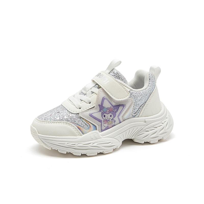 Sanrio Kuromi Mesh Fashion Versatile Casual Shoes Outdoor Comfortable Lightweight Student Spring Summer Kids Sneaker KU5536916