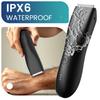 [IPX6] Men's Groin/Body Trimmer w/ SkinSafe - Foil Blades & Precision, Rechargeable Ball Shaver for Sensitive Skin
