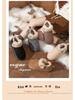 Non-Slip Thick-Soled Plush Cotton Slippers with Heel for Couples - Cozy Autumn/Winter Indoor Shoes
