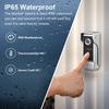 Smart Video Intercom WiFi 9 Inch Monitor with Doorbell Camera Wired Video Door Phone Intercom System for Villa Apartment