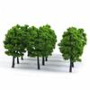 Train Railroad Model Trees Park Landscape Scenery DIY Decoration Handmade