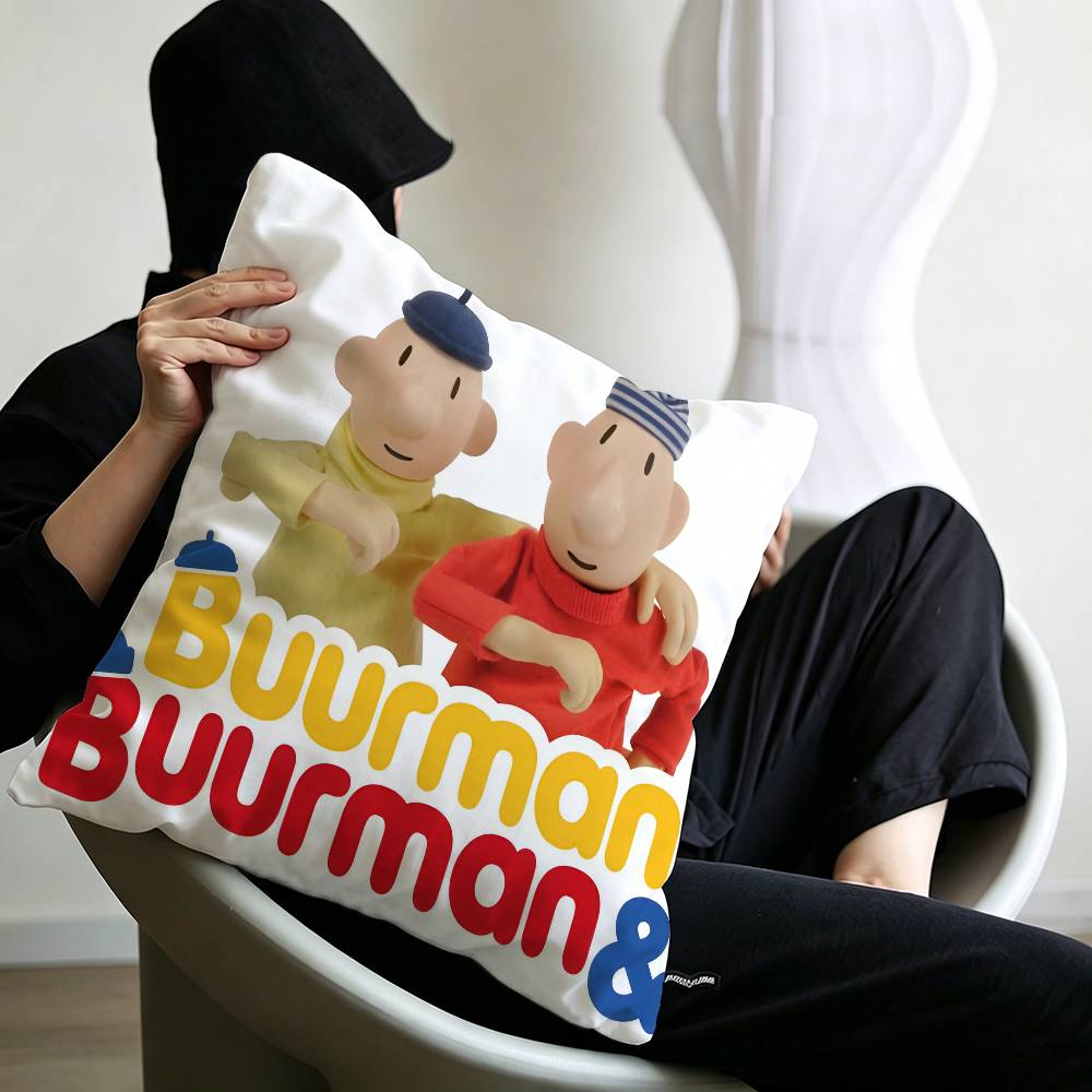 Cartoon PPat Mat Cushion Cover Inches Farmhouse Decor Home Throw Pillow Covers for Couch Decorations