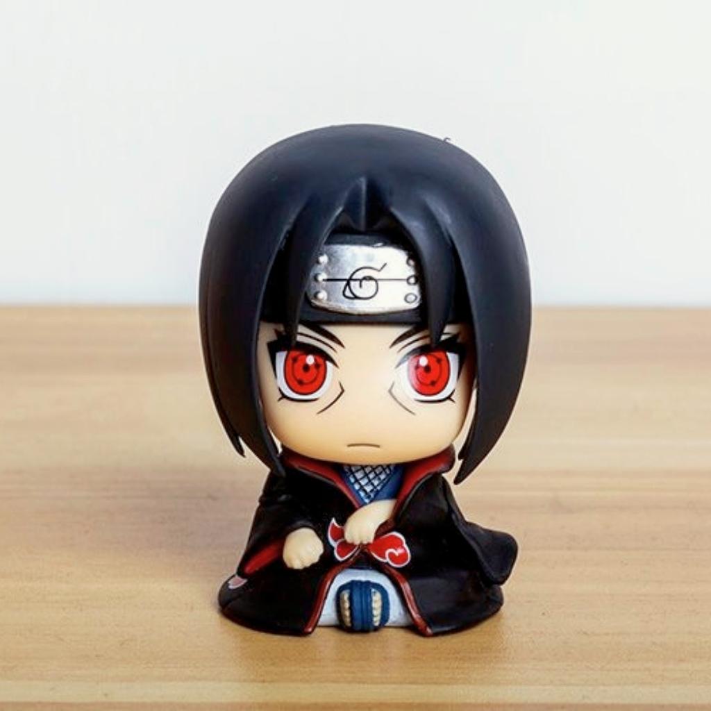 Naruto Shippuden Q Version Sitting Figure – Kakashi & Naruto, Car & Desktop Decor, Anime Collectible Gift