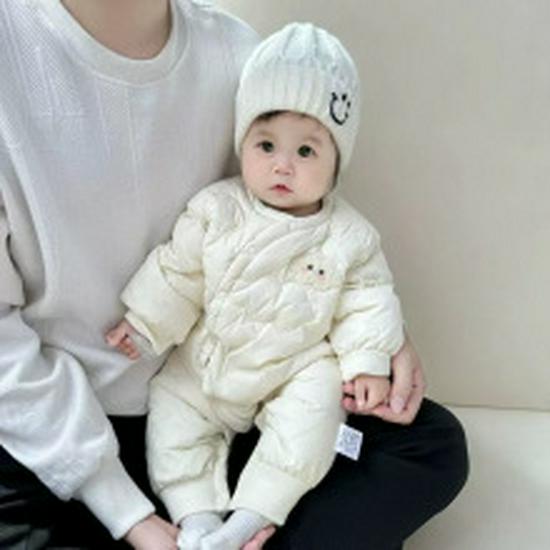 Adorable Autumn & Winter Baby Boy Zipper Jacket & Romper Set for Outings