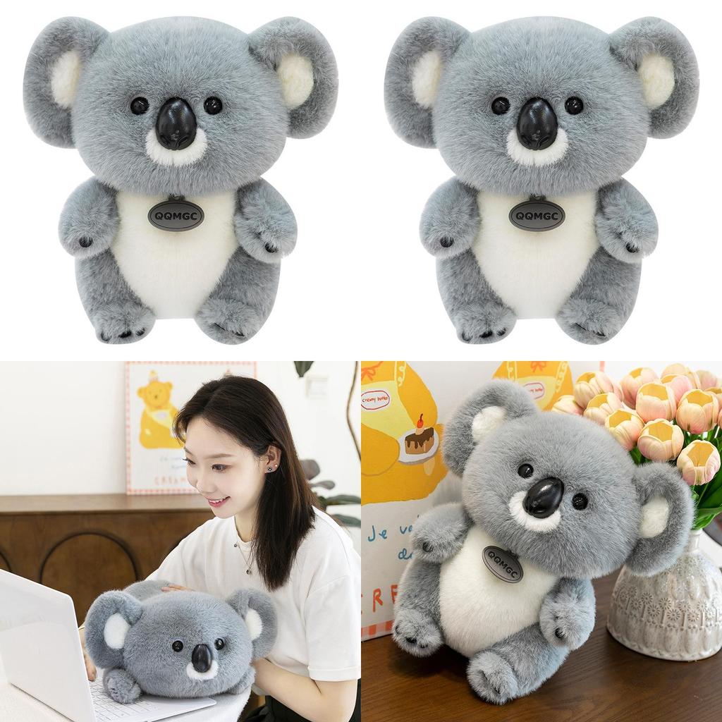 Cute Cartoon Gray Koala Plush Doll Children Toy For Kids Gift And Zoo Souvenir