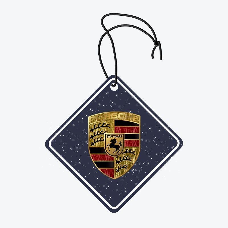 Car Air Freshener Interior Perfume Rearview Mirror Pendant For Porsche Cayenne Panamera Macan Boxster Cayman 718 911 Sticker
