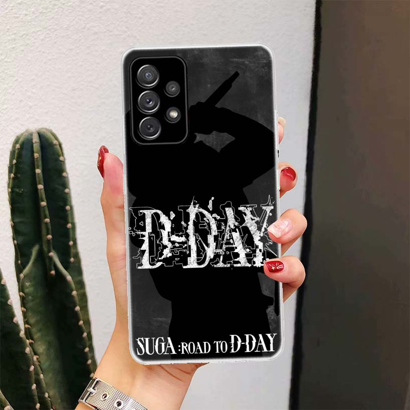 SUGA D-DAYs For Samsung Galaxy A17 A16 A15 A14 A13 A56 A55 A54 A53 Phone Case A36 A35 A34 A33 A26 A25 A24 A23 A05S A04S Galaxy A
