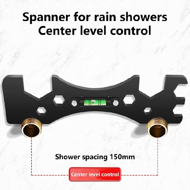 Faucet Wrench for Tight Space Under Sink Wrench Faucet Tool Multifunctional Sink Plumbers Wrench for Bathroom