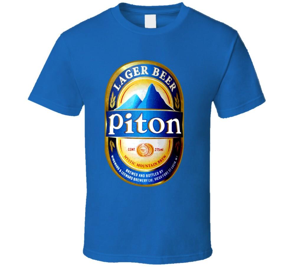 Piton Beer Lager St Lucia Vacation Island T Shirt