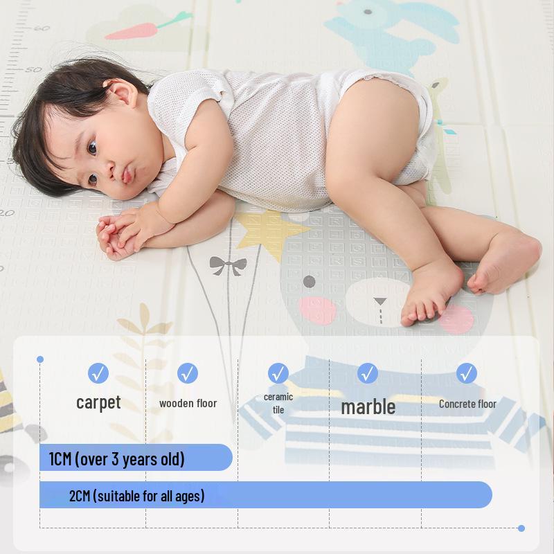 XPE Foldable Thick Baby Crawling Mat for Home and Living Room