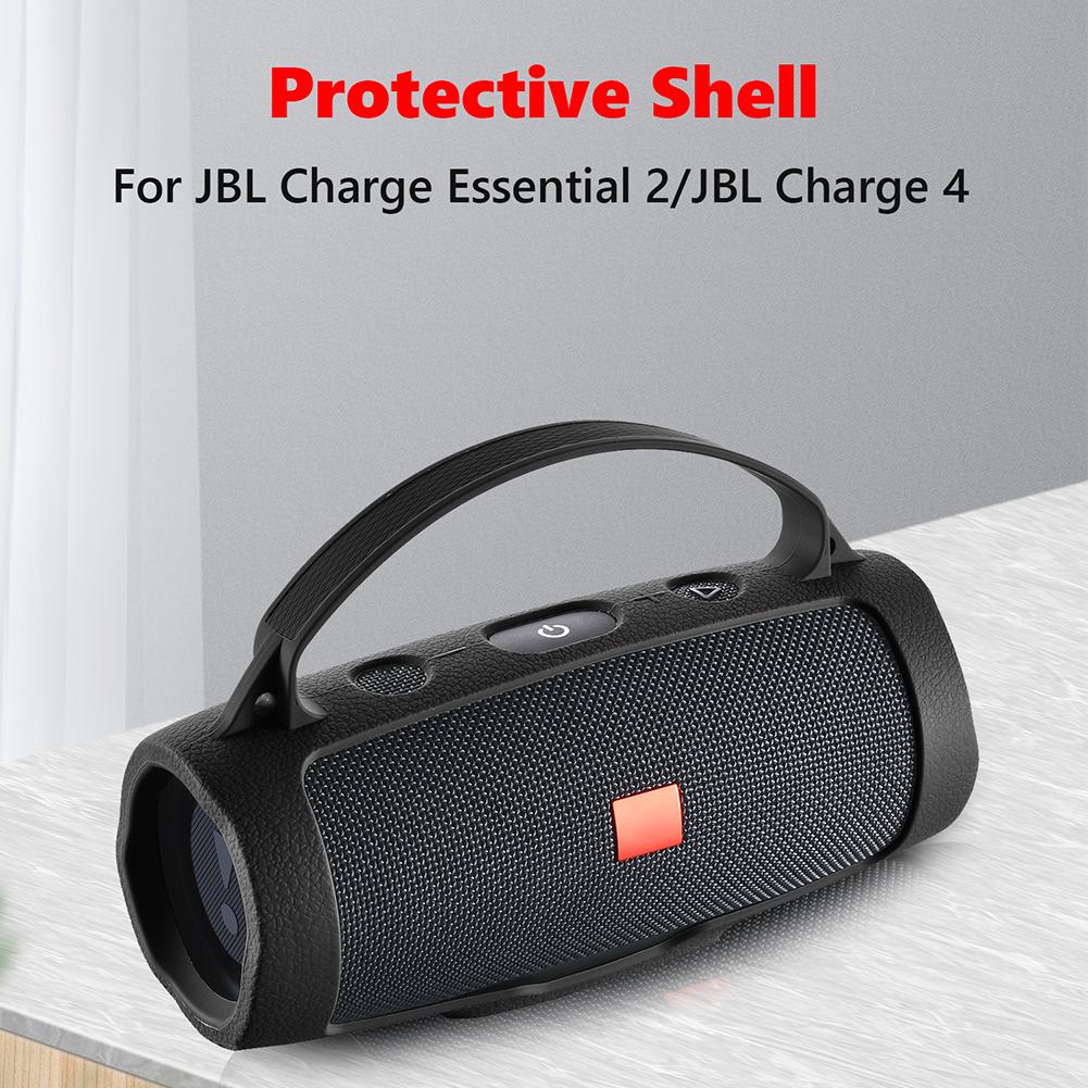 Silicone Protective Case Anti-Scratch Waterproof Speaker Protector Bluetooth-compatible Speaker Cover for JBL Charge Essential 2