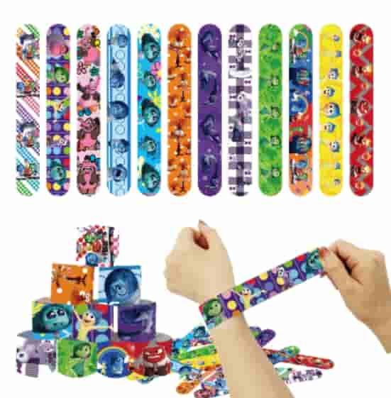 New Inside Out 2 Birthday Party Decoration Supplies Kit Tableware Backdrop Glasses Paper Plates Cups Napkins Balloon for Kids