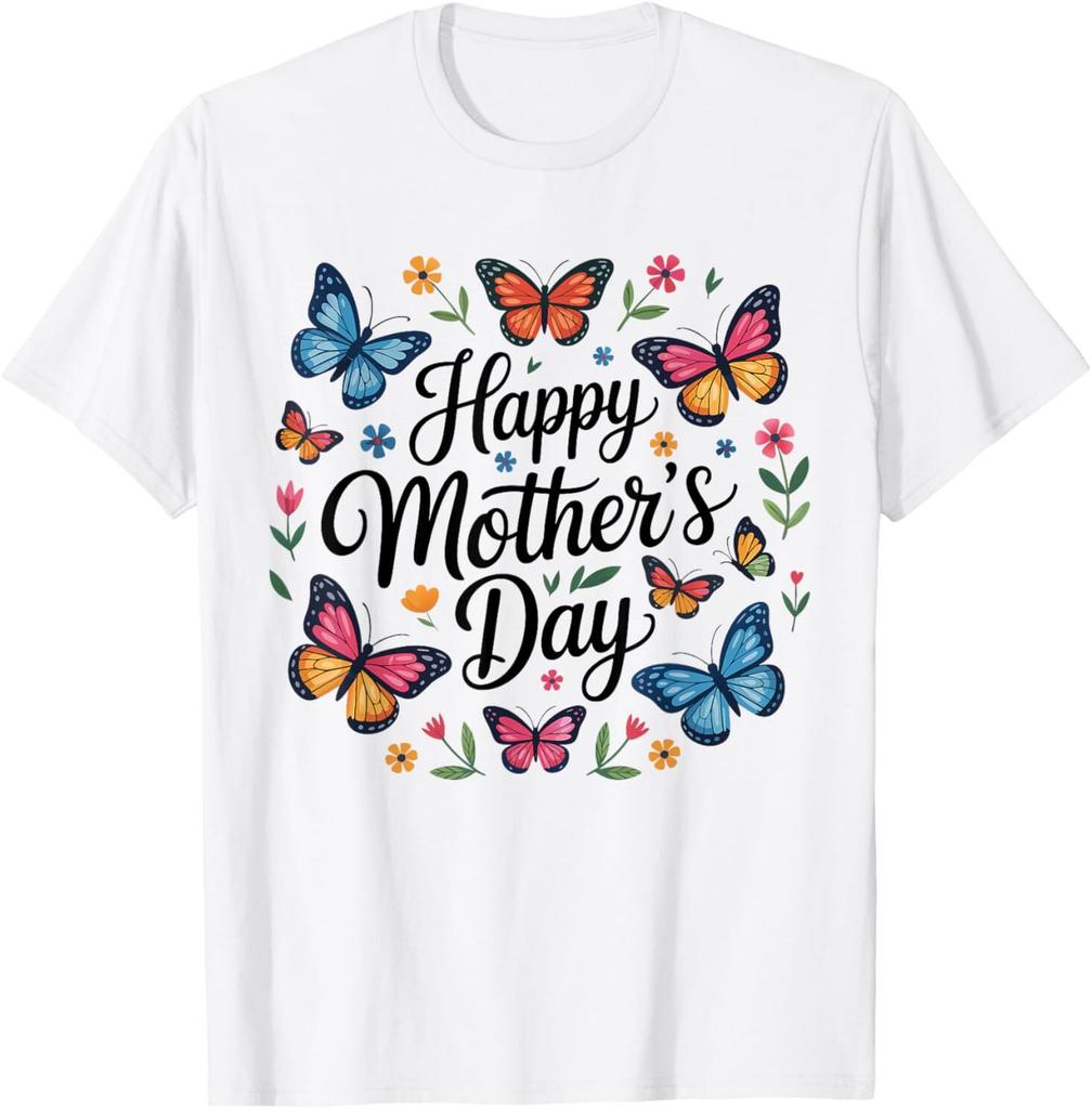 Happy Mother's Day Cute Floral T-Shirt