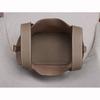 Genuine Leather Women's Bucket Bag Large Capacity Vegetable Basket Bag - NO LOGO