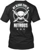 Muscle Car Lovers -blood Type Nitro My Blood Is Nitrous T-Shirt USA Made S-5XL