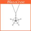 Bleach Ichigo Kurosaki Collier Pendentif Avec Chaîne Vague d'Eau Pour Fans d'Anime Cosplay