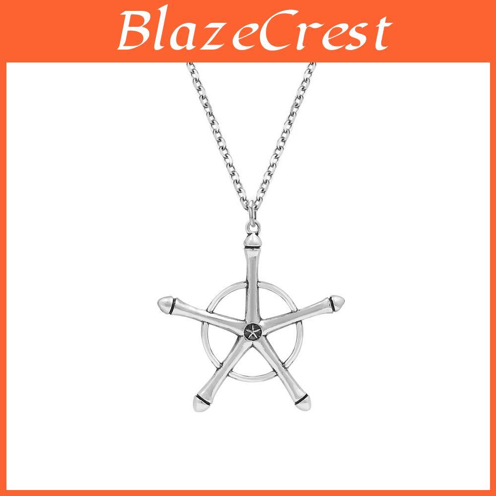 Bleach Ichigo Kurosaki Collier Pendentif Avec Chaîne Vague d'Eau Pour Fans d'Anime Cosplay