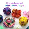 3D Printed Decompression Gear Ball Finger Flower Magic Cube Model Figurine