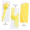 OATIPHO Fairy Wings Skirt Tutu Set for Performance Cosplay Costume for and Stage Yellow Girls, Dress, Parties, School, Performances,