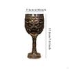 Vintage středověký pohár Slavnostní nápojové náčiní Dárky k výročí Opakovaně použitelná ručně vyráběná stolní dekorace