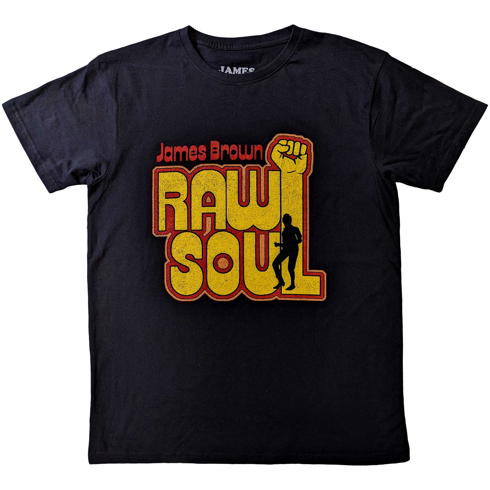 James brown tshirt raw soul official new L