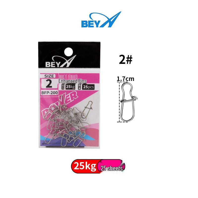 BEYA BFP-200 Rustproof Durable Stainless Steel Pin: Strong Pull, Smooth, Line-Safe, Small Accessory.