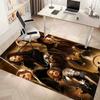The Lord of the Rings2 Printed Absorbent Washable Carpet, Non-Slip Bathroom Mats, Kitchen Rugs, Yoga Mat,Living Room Entrance, Camping Picnic Rugs