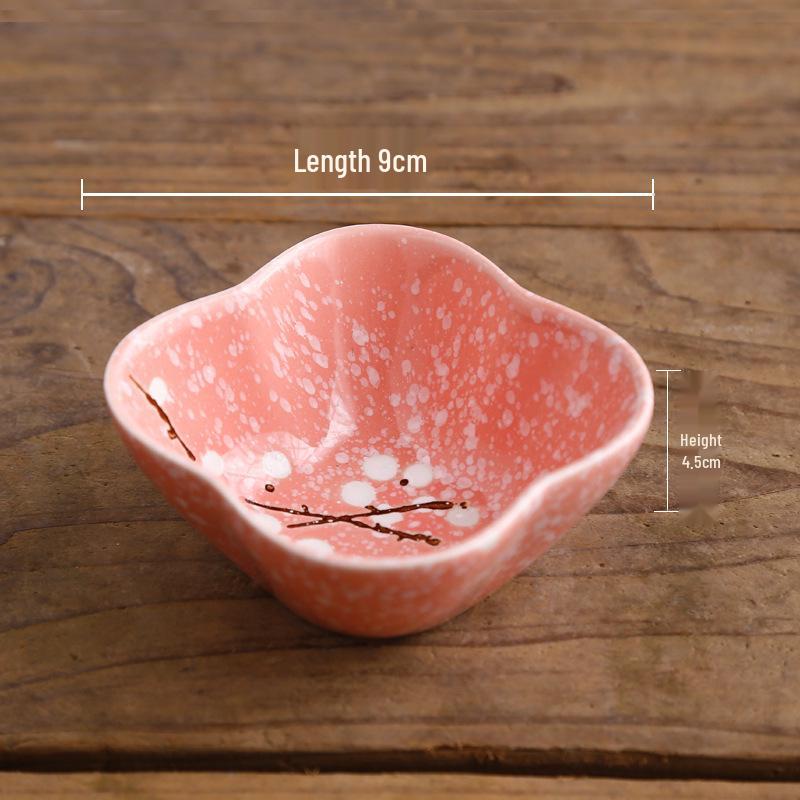 

Japanese Style Dipping Sauce & Snack Dish Plate for Home, Restaurant, or Hotel Use