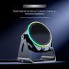 ZJ-08 Multifunctional Wireless Charger & RGB Speaker with Bluetooth and Desktop Stand
