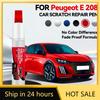 Car Dedicated For Peugeot E 208 Paint Wheel Repair Kit Quick And Easy Wheel Scratch Repair Rim Paint For Car Wheel Repair Silver