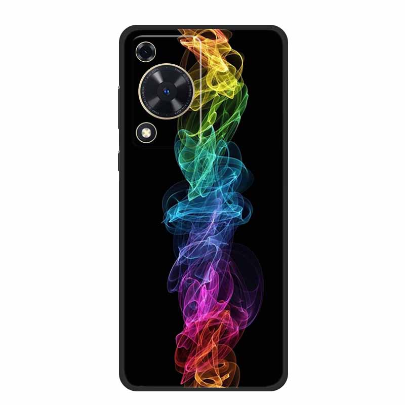 For Huawei Nova Y72s Phone Case Y 72 s Coque Black Silicone Soft Back Cover Case For Huawei Nova Y72 Y63 Case Y 63 Funda Shell