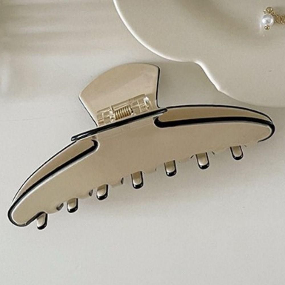 Women Elegant Irregular Geometric Crab Clamps Hair Claw Hairpin Headwear Hair Clip
