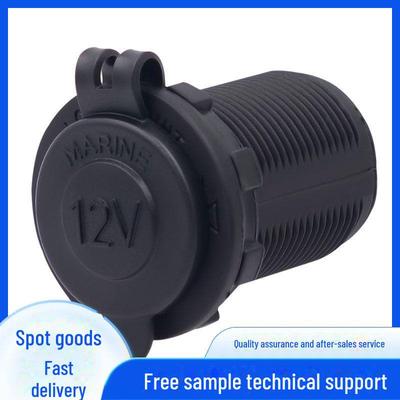 All-Copper 12V-24V Cigarette Lighter Socket for Car, Boat, Motorcycle